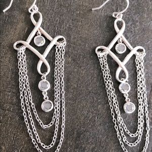 Silpada “Cleopatra” Chandelier Earrings .925 SS